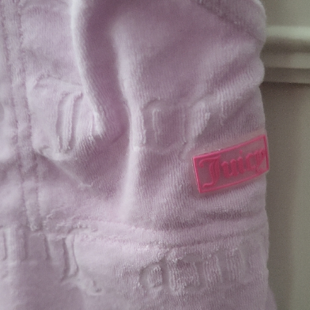 Juicy Couture Pink Tank Romper for Girls NWT 7 - Picture 2 of 4
